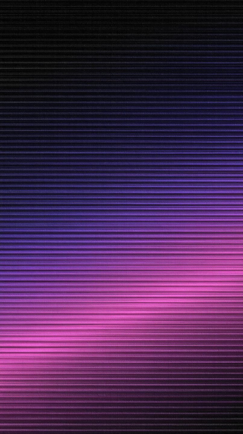Textured horizontal lines transitioning from dark purple to a vibrant magenta glowing band in a vertical format.