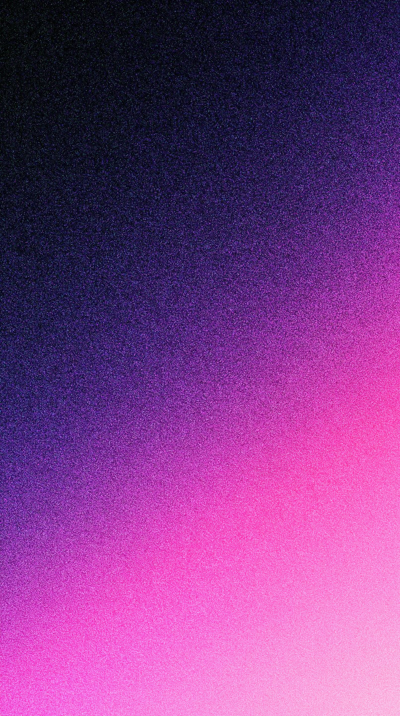 Textured digital gradient transitioning diagonally from dark indigo blue to vibrant magenta pink with fine grain.