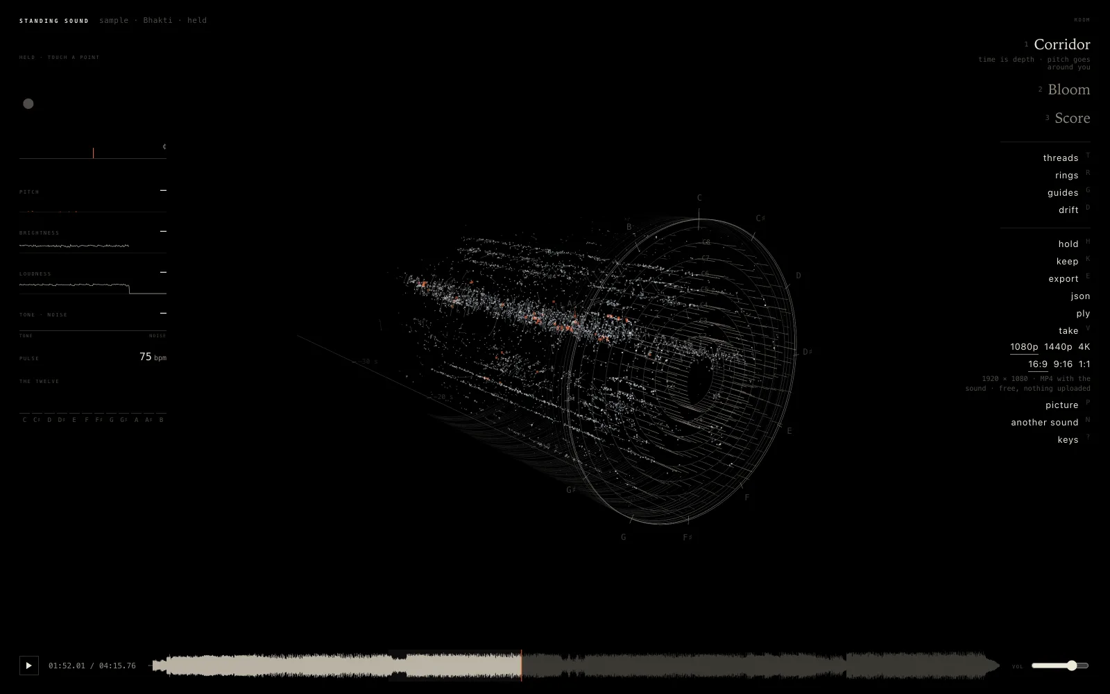 Free 3D Music Visualizer Online: 4K Video, No Sign-In